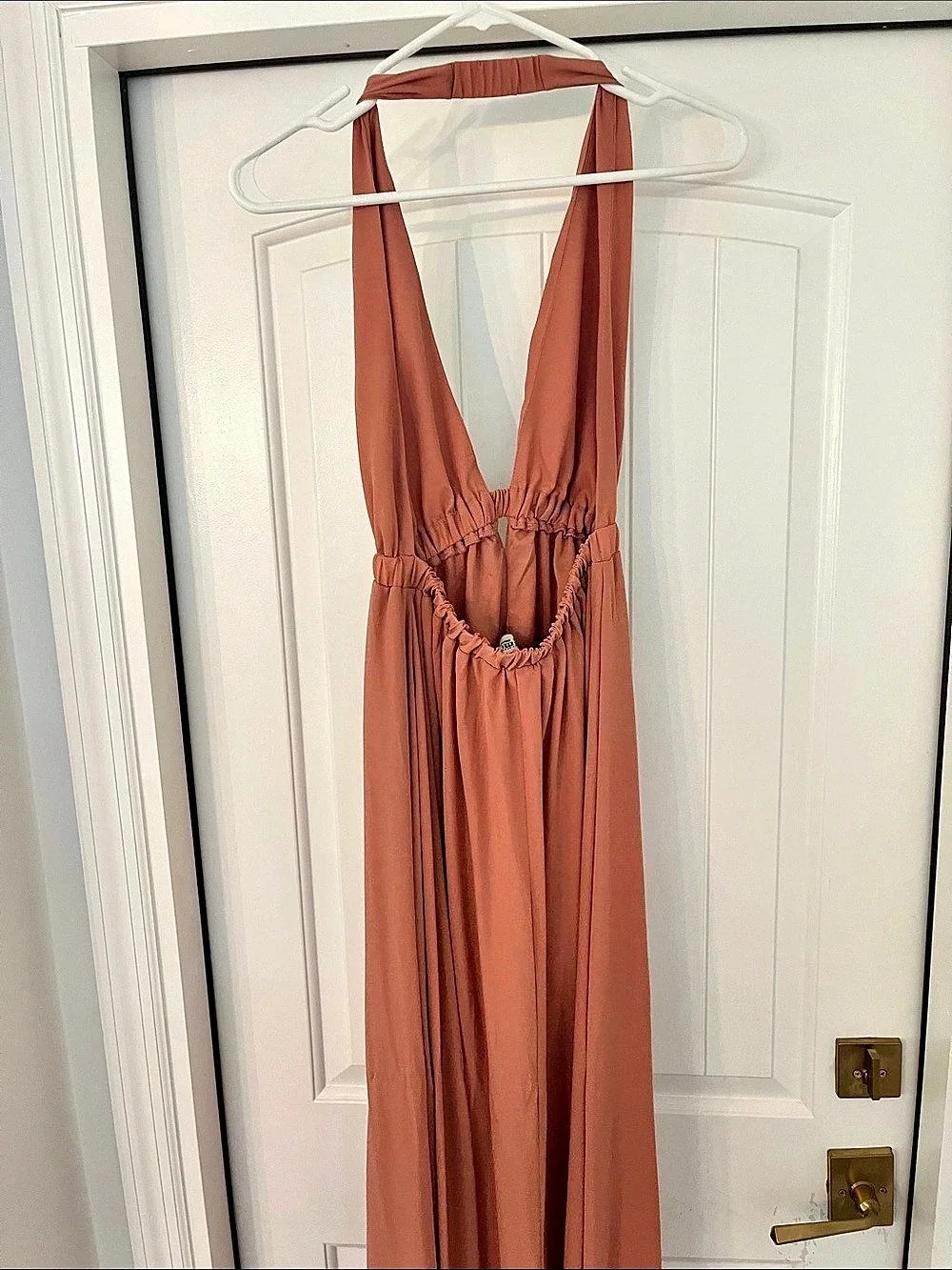 Show Me Your Mumu Jasmine Halter Maxi Dress Small Like New